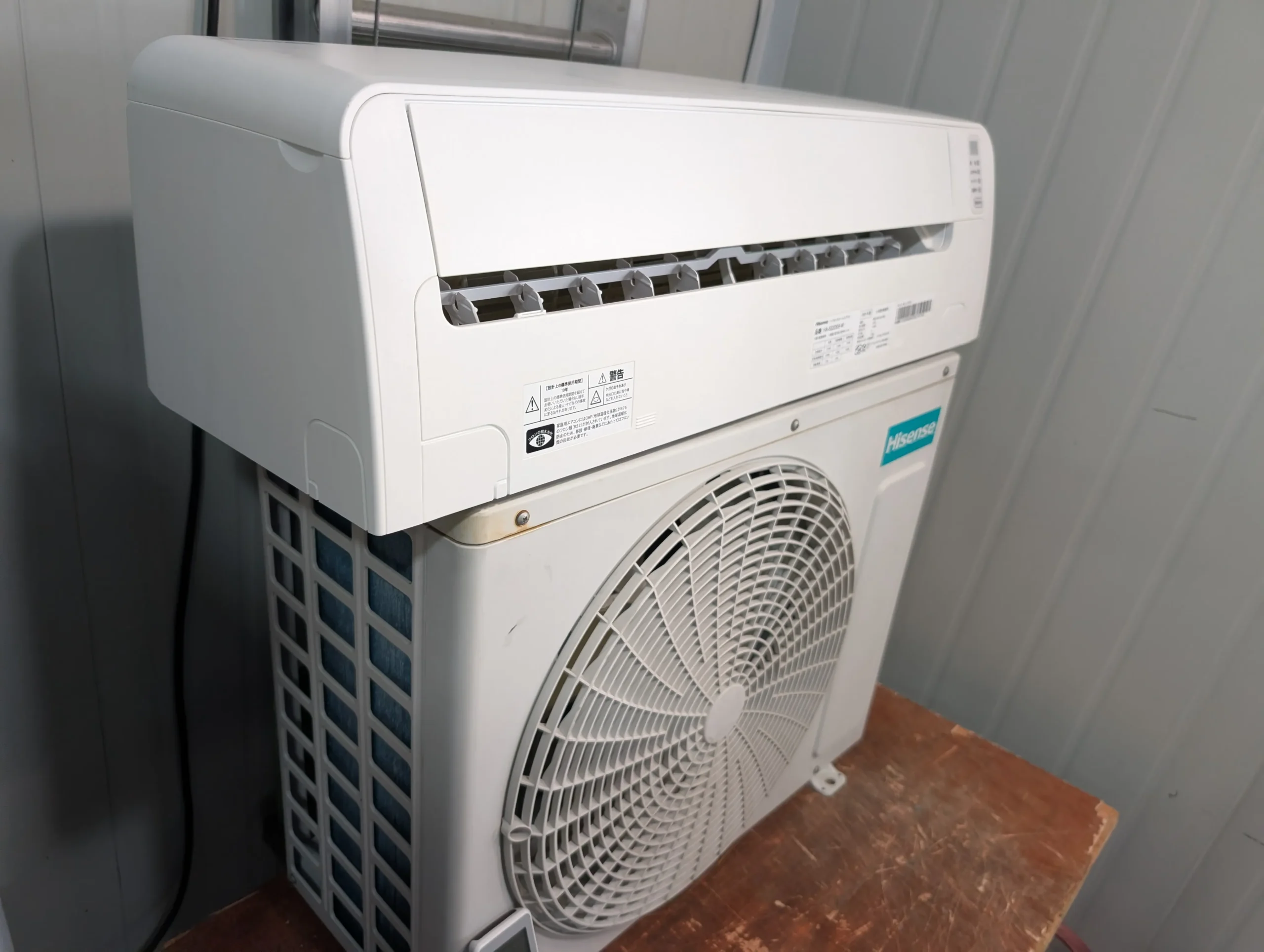 【7.1000】Hisense 中古エアコン（HA-S22DE9） 画像3