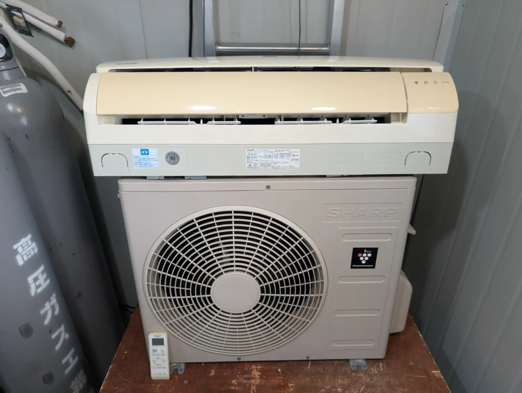 【7.1054】SHARP 中古エアコン（AY-F22S） 画像1